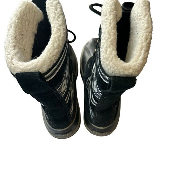 Sorel Waterproof Sherpa lined laced women’s winter duck Boots size 7 - Picture 2 of 8